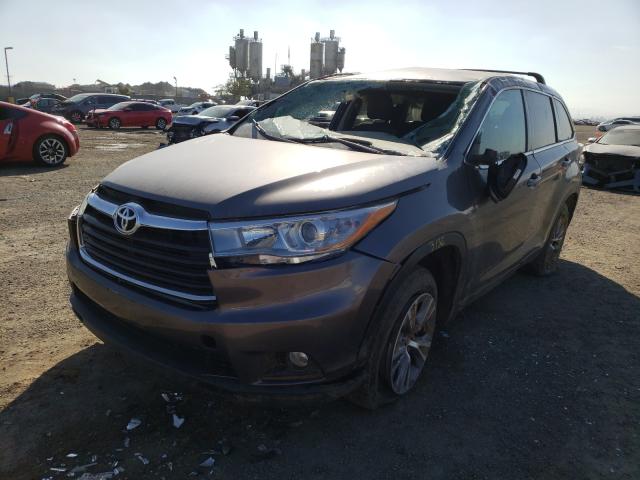 Photo 1 VIN: 5TDZKRFH0GS165363 - TOYOTA HIGHLANDER 