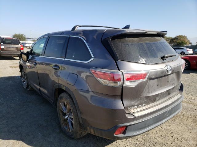 Photo 2 VIN: 5TDZKRFH0GS165363 - TOYOTA HIGHLANDER 