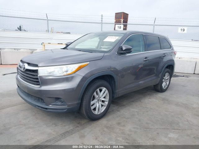 Photo 1 VIN: 5TDZKRFH0GS178128 - TOYOTA HIGHLANDER 