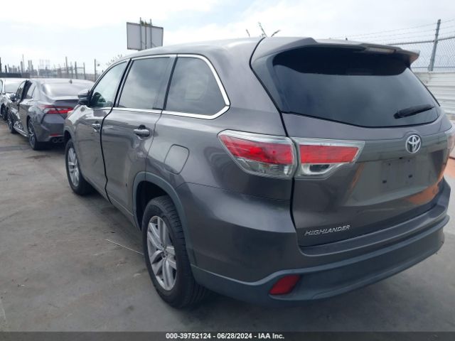 Photo 2 VIN: 5TDZKRFH0GS178128 - TOYOTA HIGHLANDER 