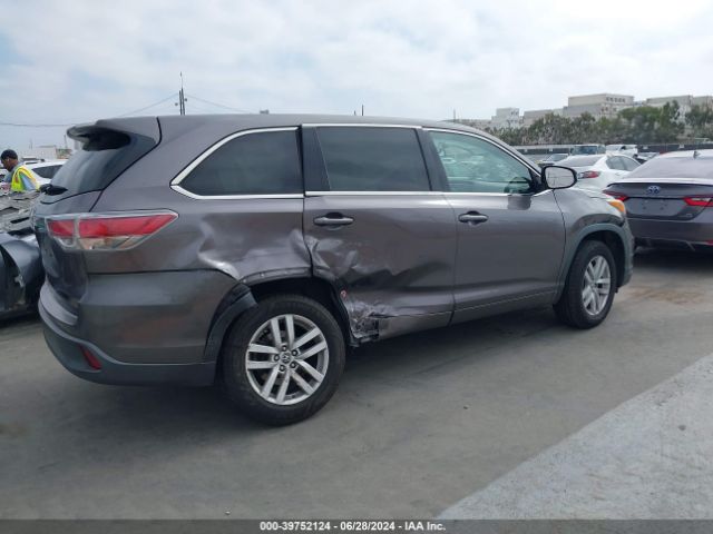 Photo 3 VIN: 5TDZKRFH0GS178128 - TOYOTA HIGHLANDER 