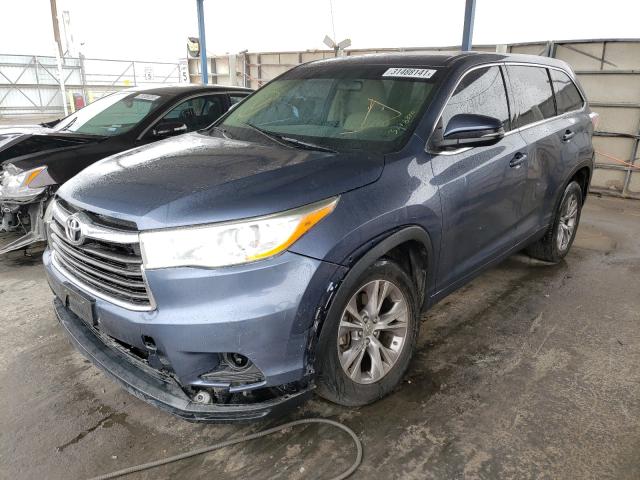 Photo 1 VIN: 5TDZKRFH1ES036139 - TOYOTA HIGHLANDER 