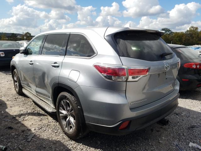 Photo 2 VIN: 5TDZKRFH1GS149771 - TOYOTA HIGHLANDER 