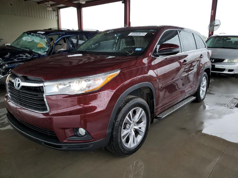 Photo 1 VIN: 5TDZKRFH2FS063416 - TOYOTA HIGHLANDER 