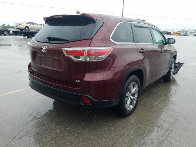 Photo 3 VIN: 5TDZKRFH2FS079969 - TOYOTA HIGHLANDER 