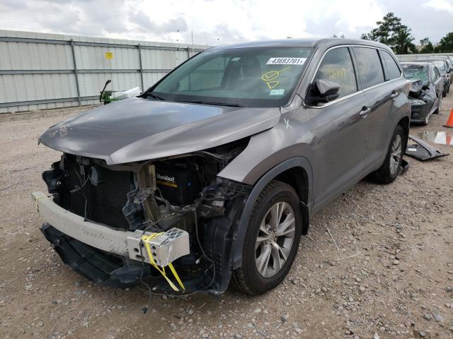 Photo 1 VIN: 5TDZKRFH2FS083746 - TOYOTA HIGHLANDER 