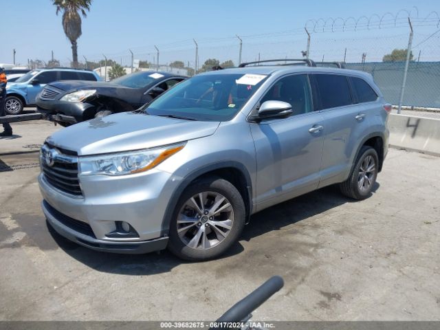 Photo 1 VIN: 5TDZKRFH2GS164442 - TOYOTA HIGHLANDER 