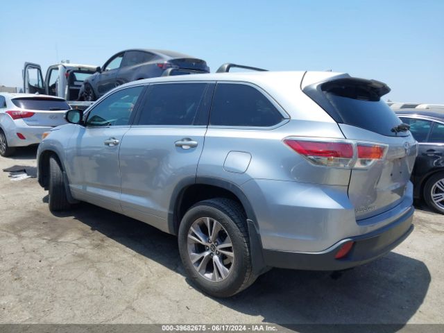 Photo 2 VIN: 5TDZKRFH2GS164442 - TOYOTA HIGHLANDER 