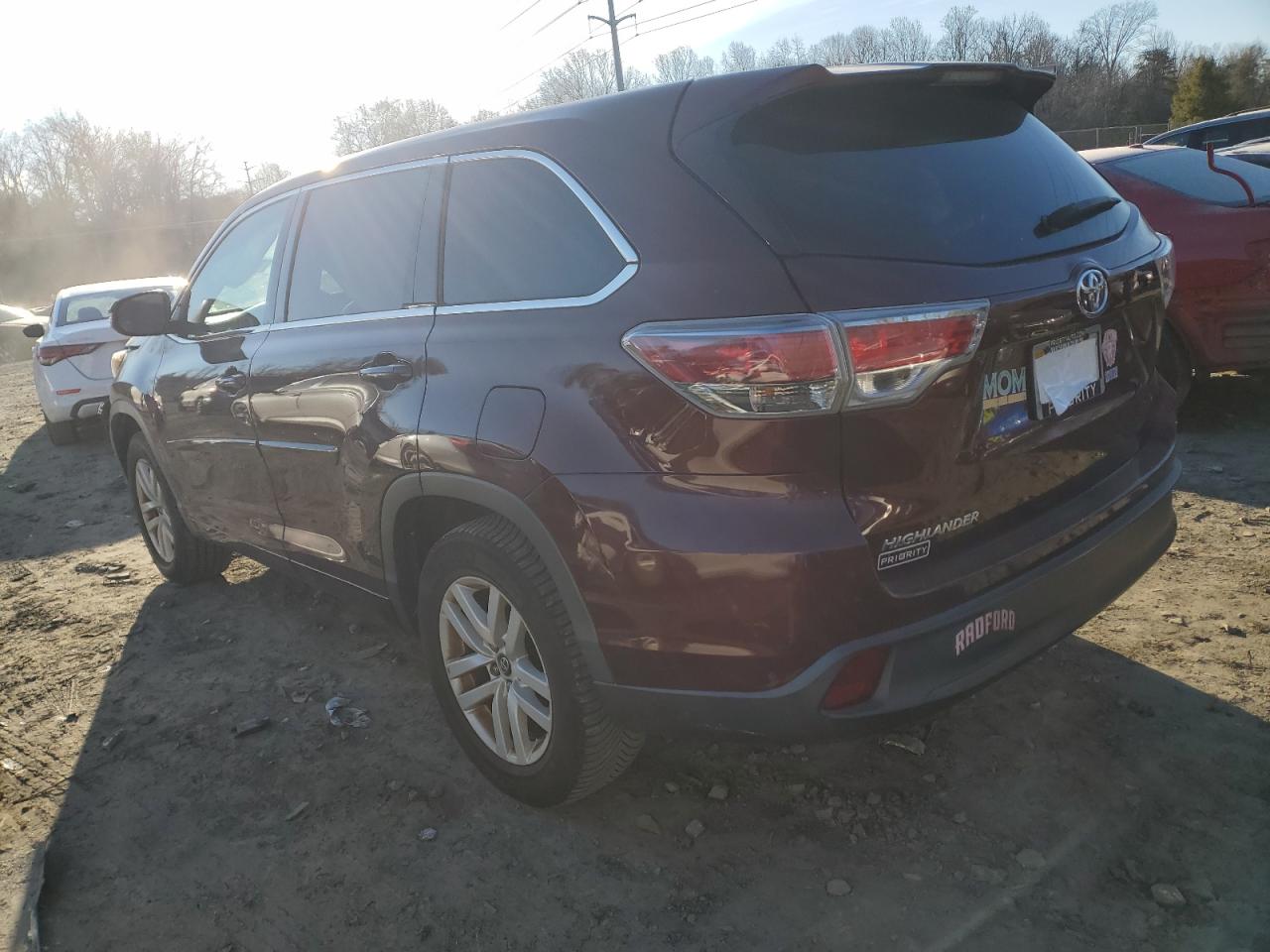 Photo 1 VIN: 5TDZKRFH2GS174341 - TOYOTA HIGHLANDER 