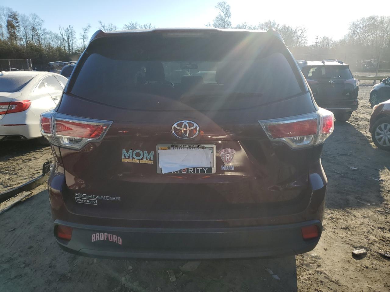 Photo 5 VIN: 5TDZKRFH2GS174341 - TOYOTA HIGHLANDER 