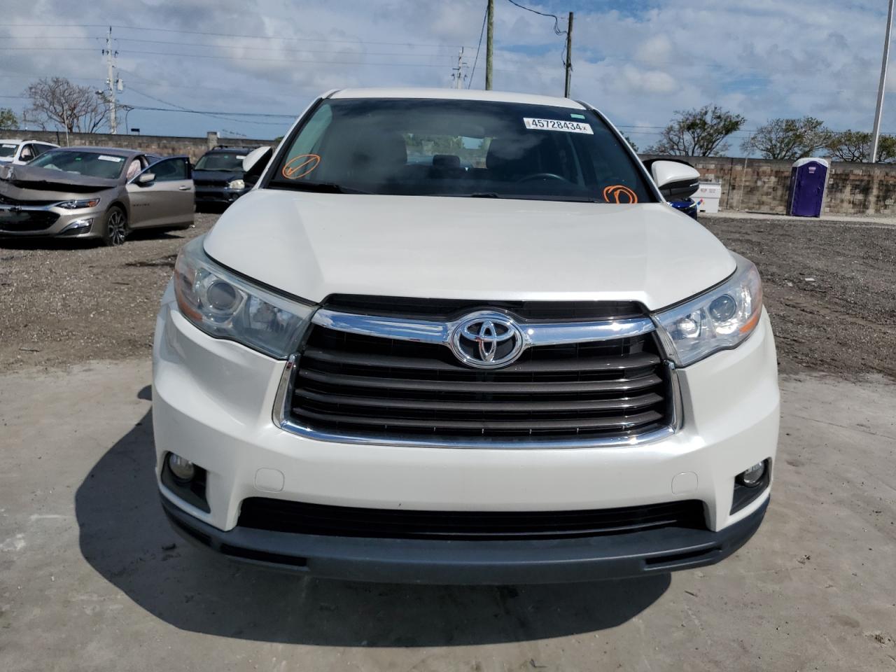 Photo 4 VIN: 5TDZKRFH2GS183010 - TOYOTA HIGHLANDER 