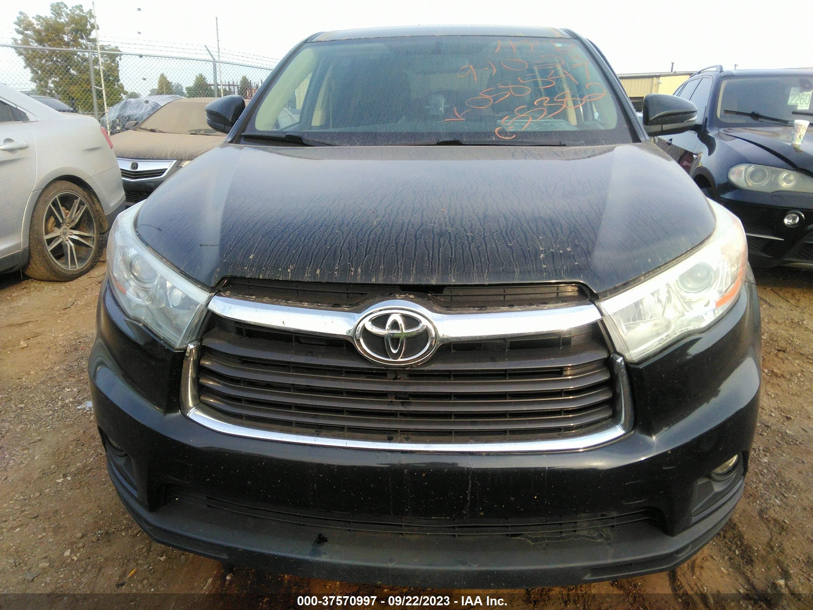 Photo 10 VIN: 5TDZKRFH3FS058547 - TOYOTA HIGHLANDER 