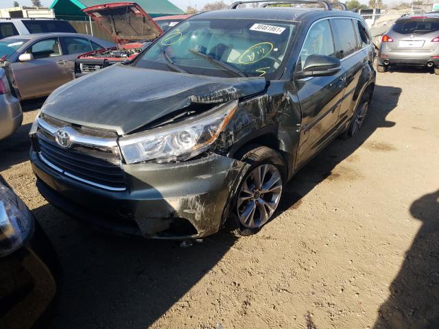 Photo 1 VIN: 5TDZKRFH3GS142420 - TOYOTA HIGHLANDER 