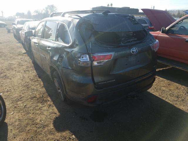 Photo 2 VIN: 5TDZKRFH3GS142420 - TOYOTA HIGHLANDER 