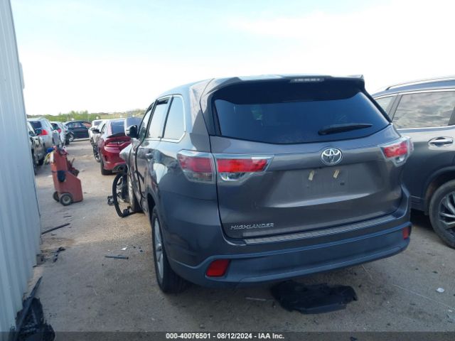 Photo 2 VIN: 5TDZKRFH3GS157371 - TOYOTA HIGHLANDER 