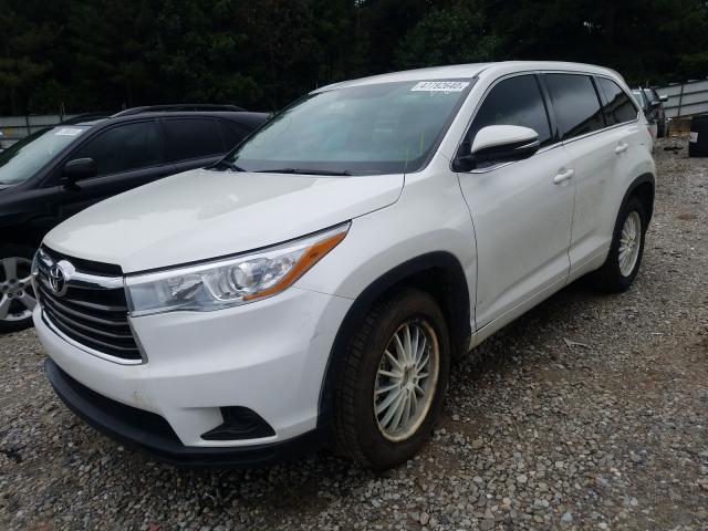 Photo 1 VIN: 5TDZKRFH3GS176888 - TOYOTA HIGHLANDER 