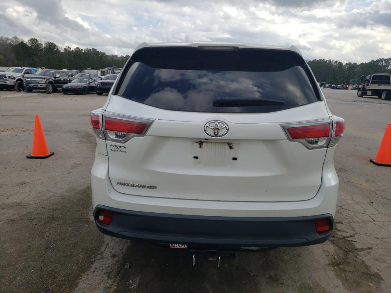 Photo 5 VIN: 5TDZKRFH3GS177278 - TOYOTA HIGHLANDER 