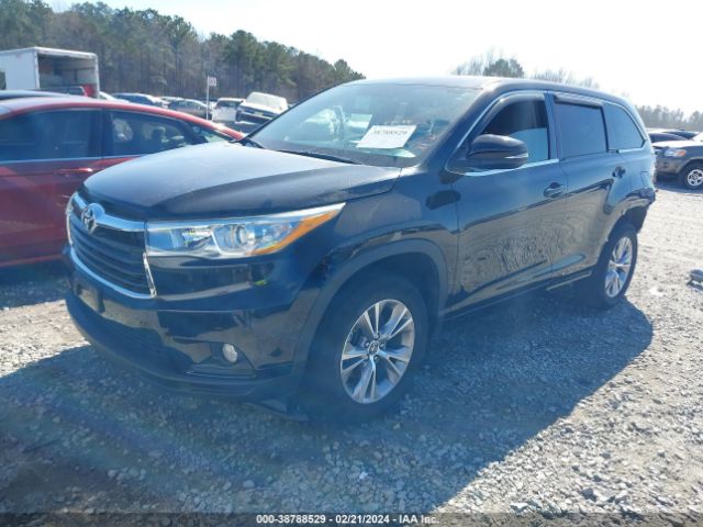 Photo 1 VIN: 5TDZKRFH3GS177409 - TOYOTA HIGHLANDER 