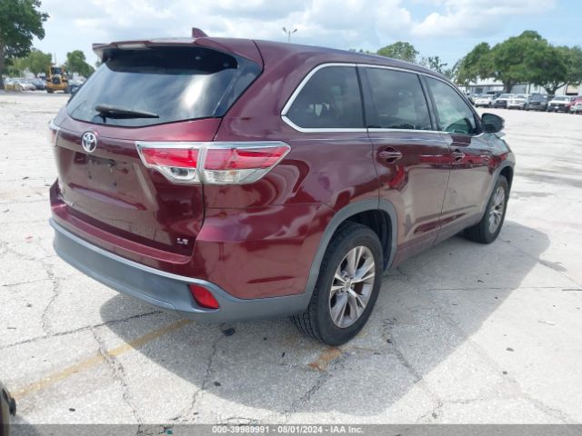 Photo 3 VIN: 5TDZKRFH4FS106024 - TOYOTA HIGHLANDER 