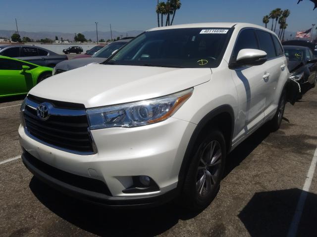 Photo 1 VIN: 5TDZKRFH4GS140143 - TOYOTA HIGHLANDER 