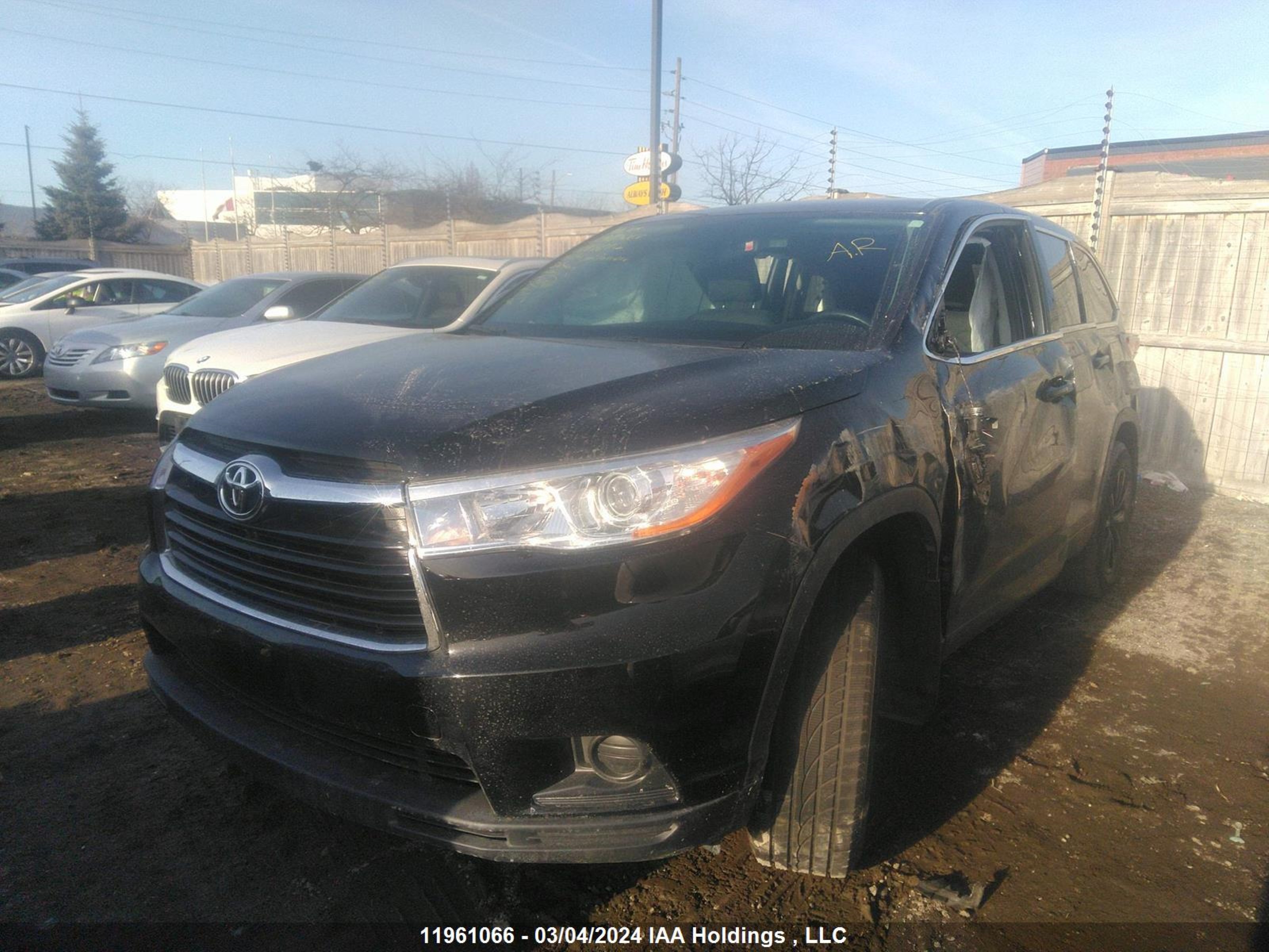 Photo 1 VIN: 5TDZKRFH4GS166161 - TOYOTA HIGHLANDER 