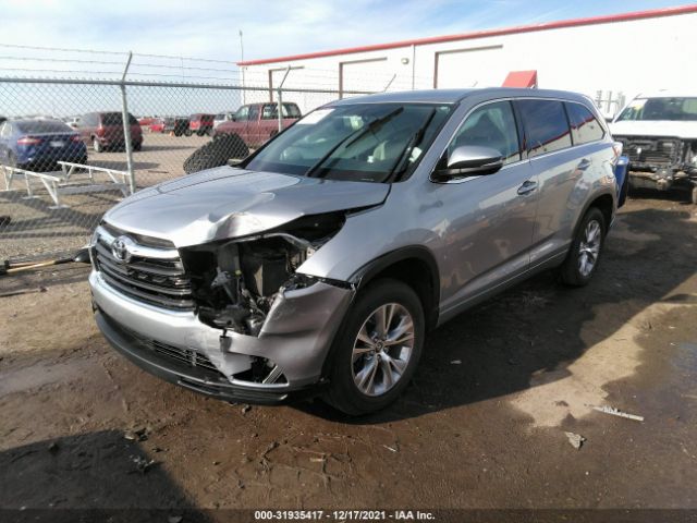 Photo 1 VIN: 5TDZKRFH4GS181193 - TOYOTA HIGHLANDER 