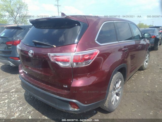 Photo 3 VIN: 5TDZKRFH5ES014001 - TOYOTA HIGHLANDER 