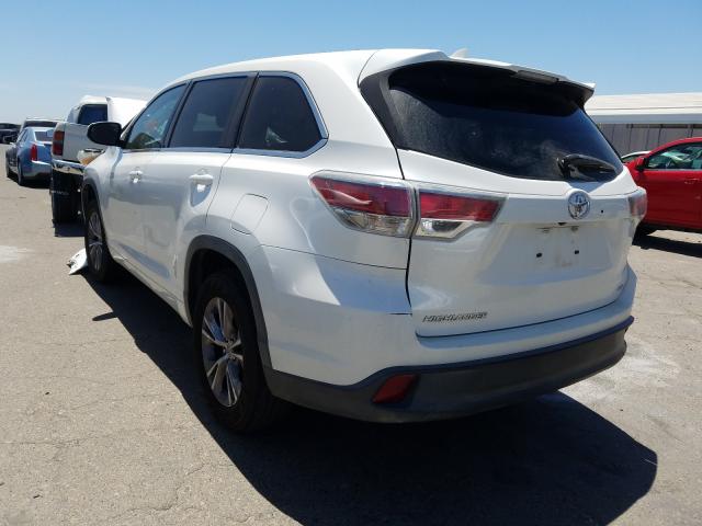 Photo 2 VIN: 5TDZKRFH5ES036869 - TOYOTA HIGHLANDER 