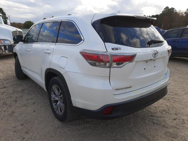 Photo 2 VIN: 5TDZKRFH5FS106243 - TOYOTA HIGHLANDER 