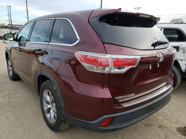 Photo 2 VIN: 5TDZKRFH5GS124453 - TOYOTA HIGHLANDER 