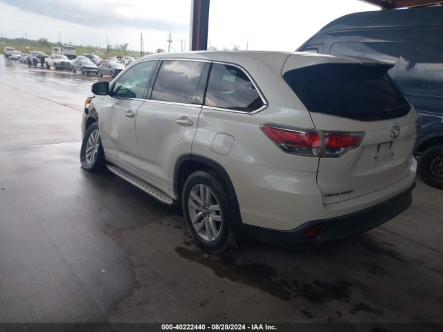 Photo 2 VIN: 5TDZKRFH5GS155380 - TOYOTA HIGHLANDER 