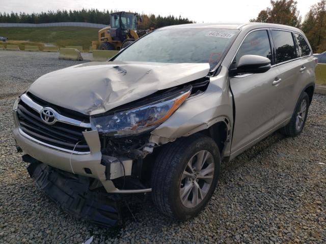 Photo 1 VIN: 5TDZKRFH5GS159347 - TOYOTA HIGHLANDER 