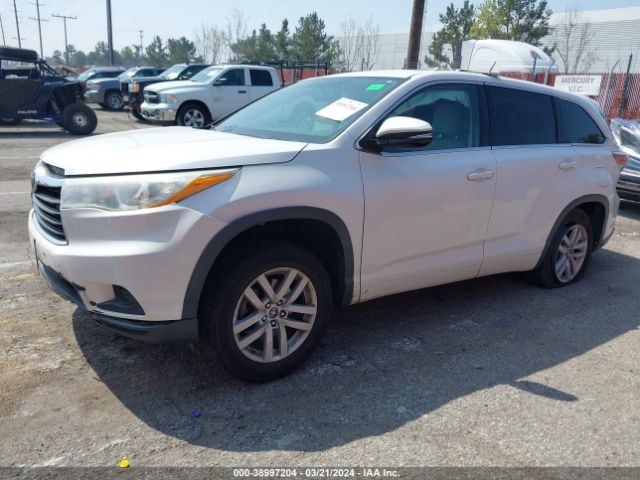 Photo 1 VIN: 5TDZKRFH5GS178254 - TOYOTA HIGHLANDER 