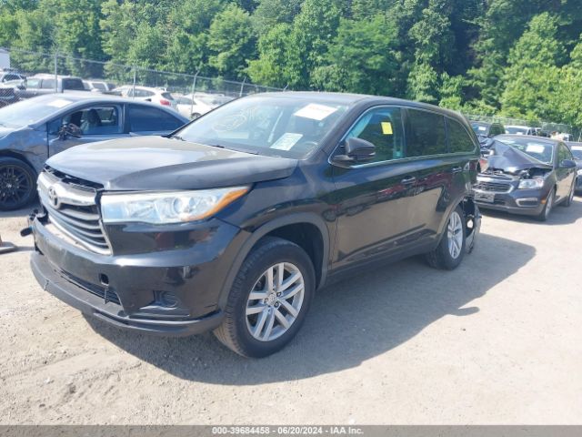 Photo 1 VIN: 5TDZKRFH6FS046182 - TOYOTA HIGHLANDER 