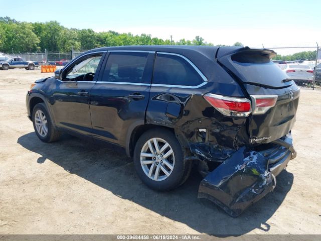 Photo 2 VIN: 5TDZKRFH6FS046182 - TOYOTA HIGHLANDER 