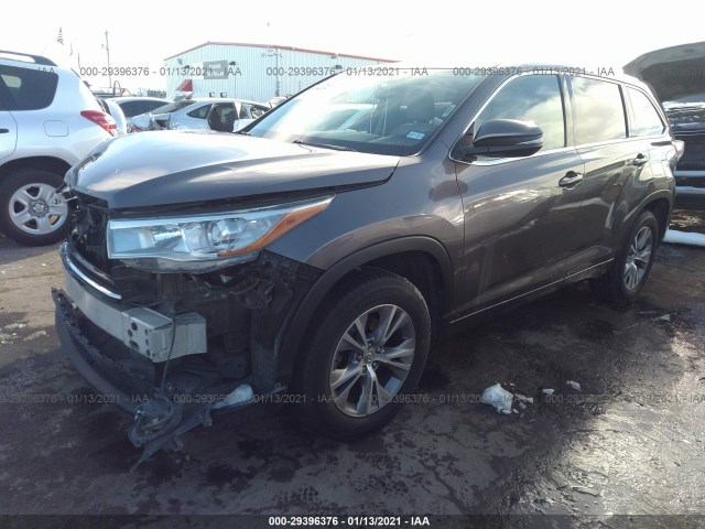 Photo 1 VIN: 5TDZKRFH6FS067131 - TOYOTA HIGHLANDER 