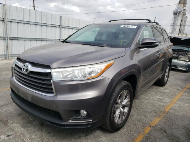 Photo 1 VIN: 5TDZKRFH7FS106230 - TOYOTA HIGHLANDER 