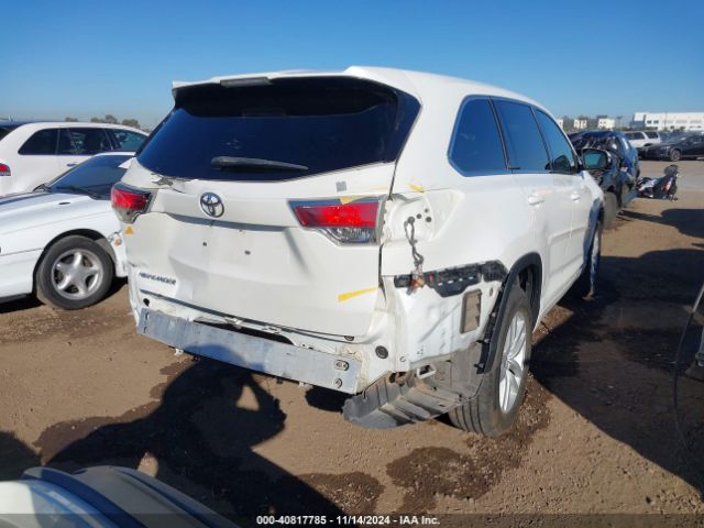 Photo 3 VIN: 5TDZKRFH7GS125443 - TOYOTA HIGHLANDER 