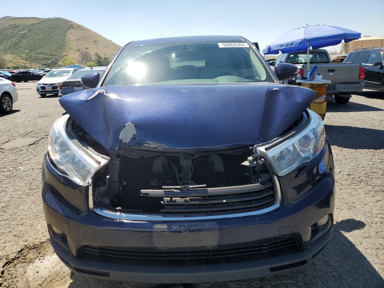 Photo 4 VIN: 5TDZKRFH7GS153923 - TOYOTA HIGHLANDER 