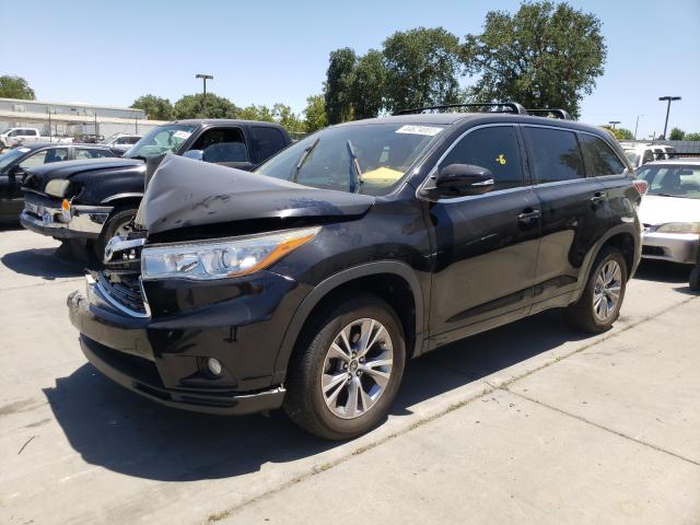 Photo 1 VIN: 5TDZKRFH7GS186498 - TOYOTA HIGHLANDER 