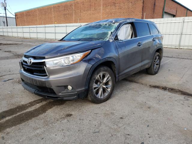 Photo 1 VIN: 5TDZKRFH8FS106561 - TOYOTA HIGHLANDER 