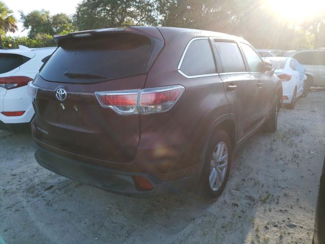 Photo 3 VIN: 5TDZKRFH8GS143806 - TOYOTA HIGHLANDER 