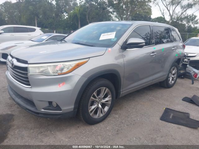 Photo 1 VIN: 5TDZKRFH8GS179768 - TOYOTA HIGHLANDER 