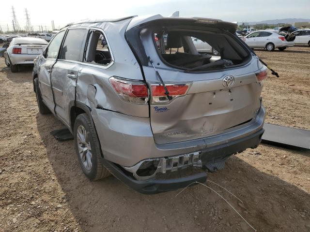 Photo 2 VIN: 5TDZKRFH9FS057774 - TOYOTA HIGHLANDER 