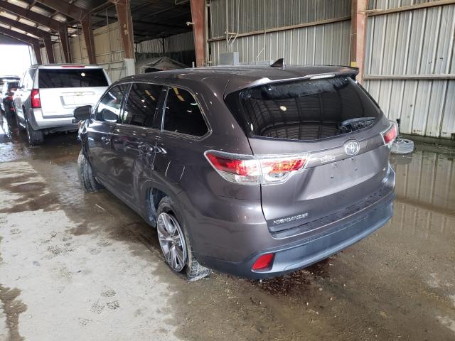 Photo 2 VIN: 5TDZKRFH9FS059010 - TOYOTA HIGHLANDER 