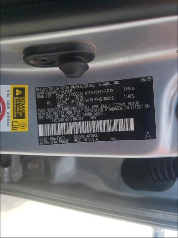 Photo 9 VIN: 5TDZKRFH9FS104334 - TOYOTA HIGHLANDER 