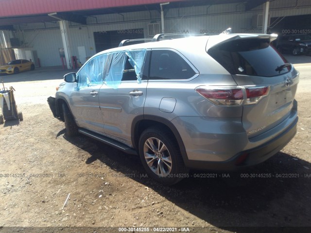 Photo 2 VIN: 5TDZKRFH9GS152885 - TOYOTA HIGHLANDER 