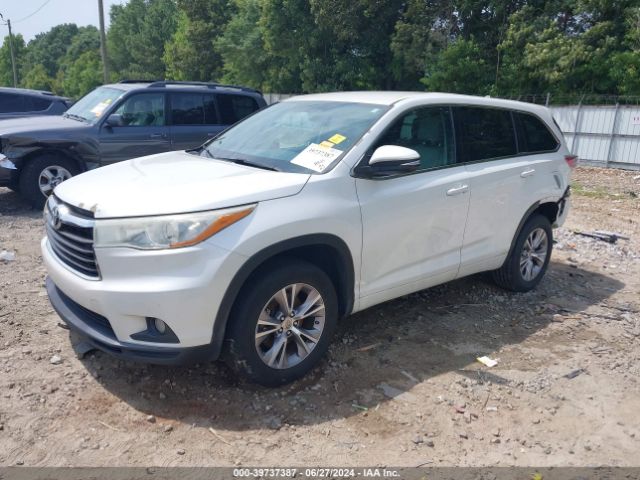 Photo 1 VIN: 5TDZKRFHXFS048601 - TOYOTA HIGHLANDER 