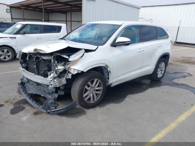 Photo 1 VIN: 5TDZKRFHXFS092582 - TOYOTA HIGHLANDER 