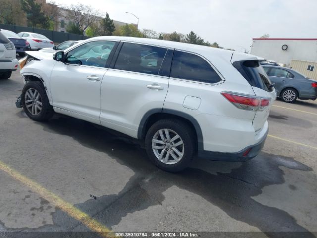 Photo 2 VIN: 5TDZKRFHXFS092582 - TOYOTA HIGHLANDER 